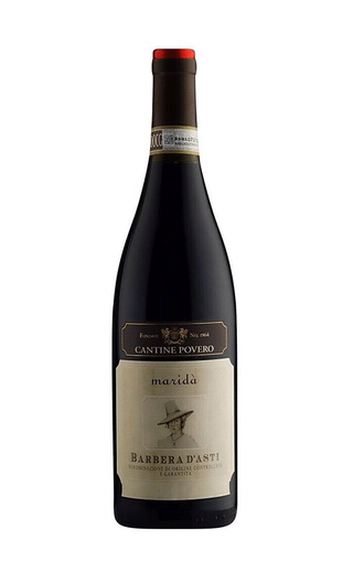 Вино Cantine Povero Barbera d’Asti Marida 2018 0,75 л