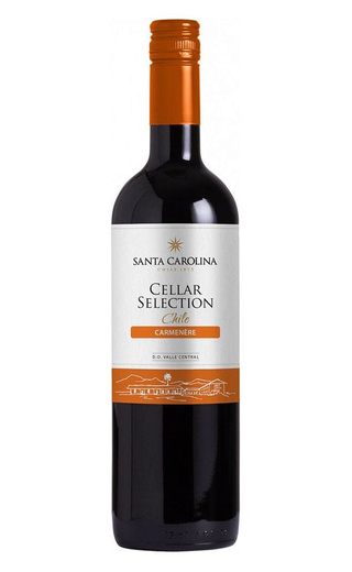 Санта Каролина Селлар Селекшн Карменер 2021 0.75 л фото вино Santa Carolina Cellar Selection Carmenere 2021 0,75 л