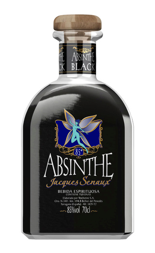 Жак Сено Черный 0.7 л фото абсент Jacques Senaux Black 0,7 л