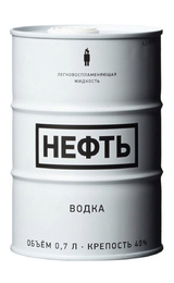 Водка Neft (White barrel) 0,7 л