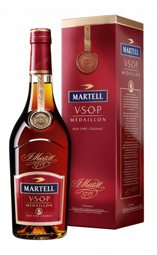 Коньяк Martell Medaillon VSOP цена 0,7 л в коробке 7130 руб