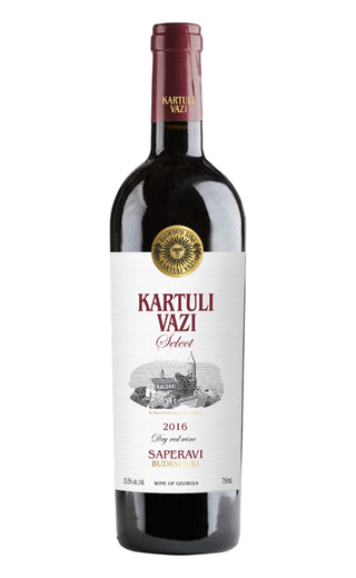 Вино Kartuli Vazi Select Saperavi Budeshuri 2016 0,75 л