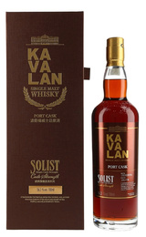 Виски Kavalan Solist Port Cask Single Cask Strength 56.3% 0,7 л