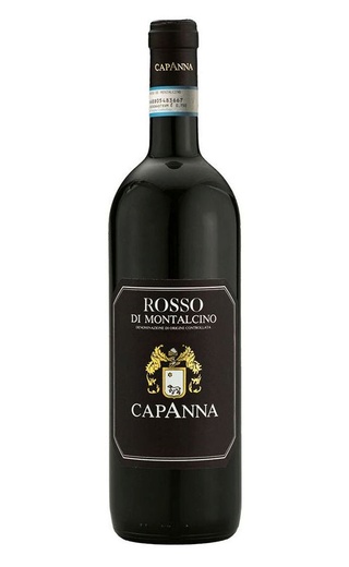 Капанна Россо ди Монтальчино 2019 0.75 л фото вино Capanna Rosso di Montalcino 2019 0,75 л