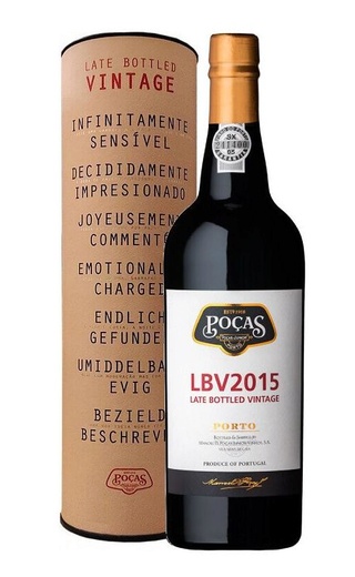 Посаш ЛБВ 2015 0.75 л фото портвейн Pocas LBV 2015 0,75 л