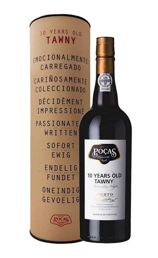 Посаш Тони 10 лет 0.75 л фото портвейн Pocas Tawny 10 Years Old 0,75 л