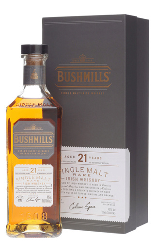фото виски Bushmills 21 Years Old 0,7 л