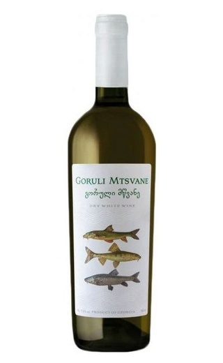 Дом Грузинского Вина Рыбы-Бараны Горули Мцване 2020 0.75 л фото вино Georgian Wine House Fish Rams Goruli Mtsvane 2020 0,75 л