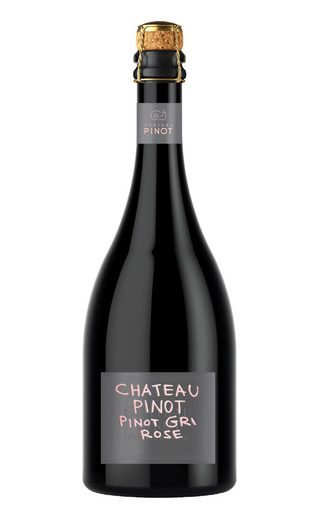Шато Пино Пино Гри Розе 2020 0.75 л фото игристое вино Chateau Pinot Pinot Gri Rose 2020 0,75 л