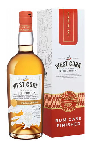 Вест Корк Ром Каск 0.7 л фото виски West Cork Rum Cask 0,7 л