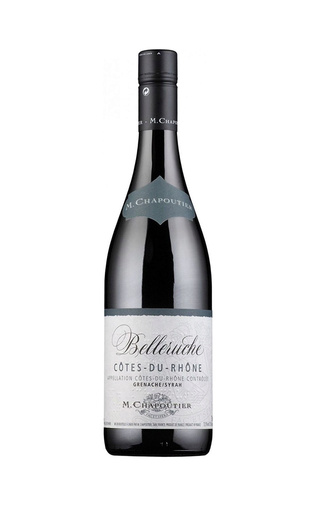 М. Шапутье Кот дю Рон Бельрюш Красное 2019 0.375 л фото вино M. Chapoutier Cotes du Rhone Belleruche Red 2019 0,375 л