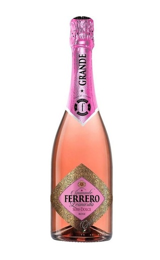 фото игристое вино Ferrero Leonardo Rose Semi Dolce 0,75 л