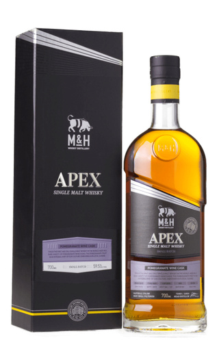 Эм энд Эйч Апекс Поумгренейт Вайн Каск 0.7 л фото виски M&H Apex Pomegranate Wine Cask 0,7 л