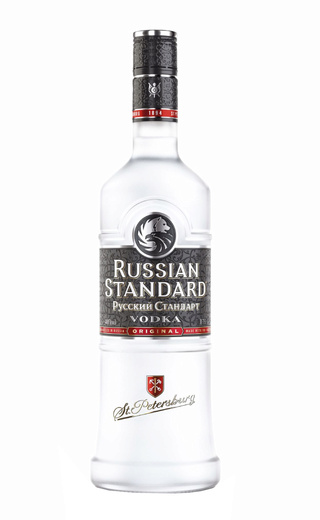 Русский Стандарт Инглиш Лого 0.75 л фото водка Russian Standard Original English Logo 0,75 л