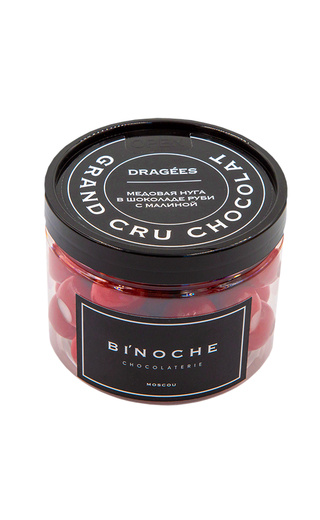 Бинош Драже Нуга медовая и Малина 200 гр.