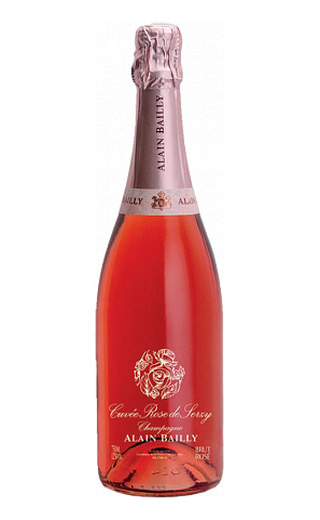 Шампанское Alain Bailly Rose De Serzy 0,75 л