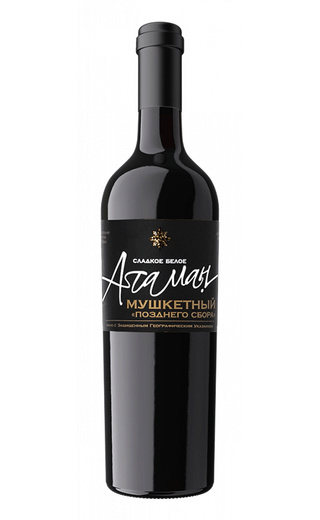 фото вино Ataman Grand Reserve Mushketniy Late Harvest 2019 0,75 л