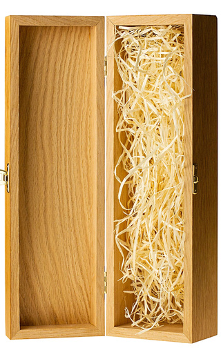 Футляр на 1 бут. Бордо дуб Ф0009/08 фото Wooden box 1 bottle Bordeaux oak