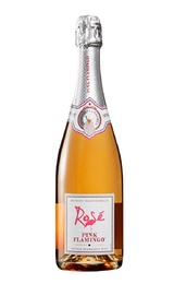 Игристое вино Pink Flamingo Rose Brut 0,75 л