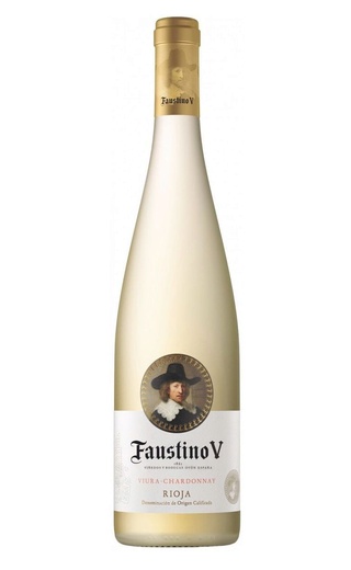 Фаустино V Виура Шардоне 2021 0.75 л фото вино Faustino V Viura Chardonnay 2021 0,75 л