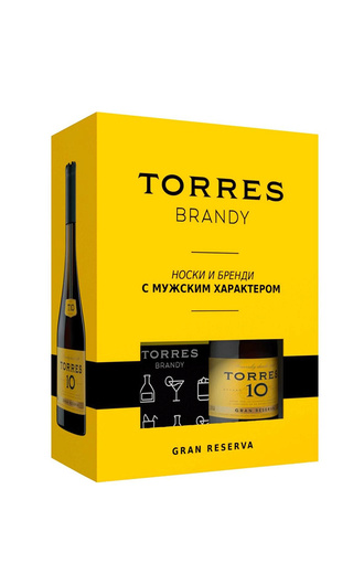 фото бренди Torres 10 gift box 0,7 л