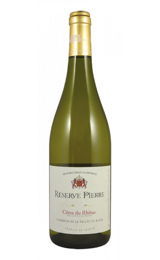 Резерв де Пьер Кот дю Рон Блан 2019 0.75 л фото вино Reserve de Pierre Blanc Cotes du Rhone 2019 0,75 л