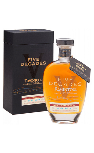 Томинтоул Спейсайд Гленливет Файф Дикейдз 10 лет 0.7 л фото виски Tomintoul Speyside Glenlivet Five Decades 10 Years Old 0,7 л