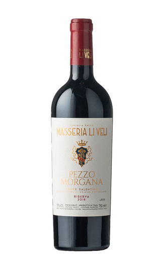 Ли Вели Пеццо Моргана Ризерва 2019 0.75 л фото вино Li Veli Pezzo Morgana Riserva 2019 0,75 л
