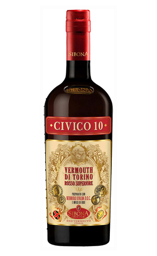 Вермут Sibona Civico 10 Vermouth di Torino Rosso Superiore 0,75 л