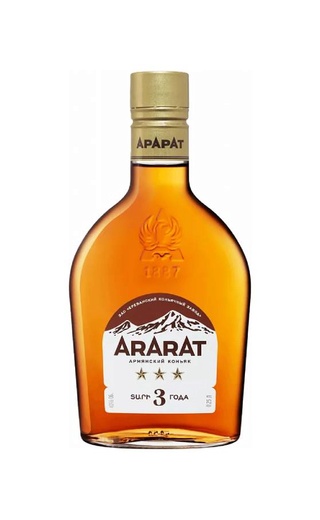 фото коньяк Ararat 3* 0,25 л