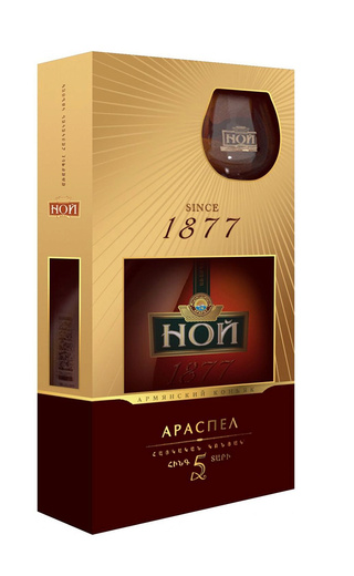 Ной Араспел 5 лет 0.5 л фото коньяк Noy Araspel 5 Years Old 0,5 л