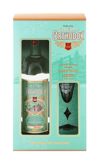 Ортодокс в коробке 1 л фото водка Orthodox gift box 1 л