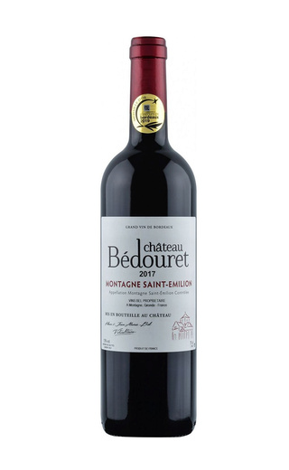 Шато Бедуре Монтань Сент-Эмильон 2017 0.75 л фото вино Chateau Bedouret Montagne Saint-Emilion 2017 0,75 л
