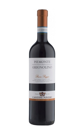 Вино Cantine Povero Grignolino Piemonte Buon Paggio 2021 0,75 л