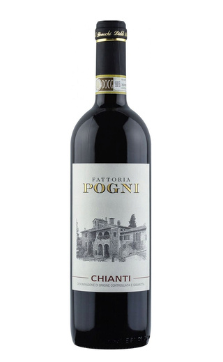 Фаттория Поньи Кьянти 2021 0.75 л фото вино Fattoria Pogni Chianti 2021 0,75 л