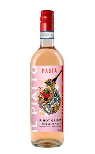 Иль Пьятто Пино Гриджио делле Венецие Блаш 0.75 л фото вино Il Piatto Pinot Grigio delle Venezie Blush 0,75 л