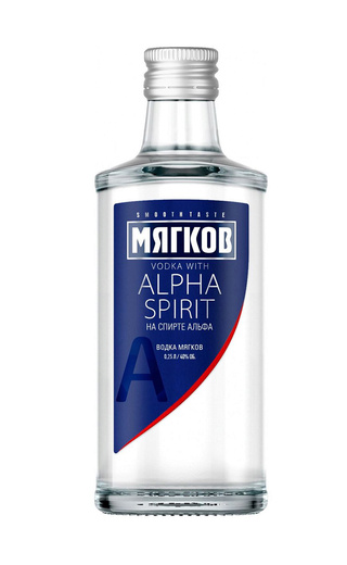 Мягков Альфа 0.25 л фото водка Myagkov Alpha 0,25 л