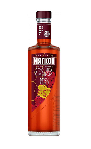 Мягков Брусника с Медом 0.5 л фото Myagkov Lingonberry with Honey 0,5 л
