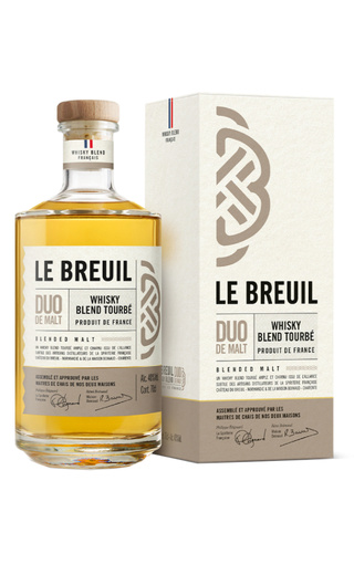 Ле Брей Дюо де Мальт Бленд Турбэ 0.7 л фото виски Le Breuil Duo de Malt Blend Tourbe 0,7 л