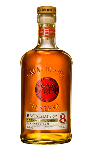 Бакарди Резерва Очо 8 лет 0.7 л фото ром Bacardi Reserva Ocho 8 Years Old 0,7 л