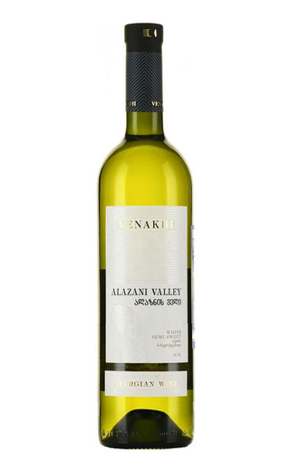 Венахи Алазанская Долина Белое 0.75 л фото вино Venakhi Alazani Valley White 0,75 л