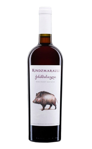 Дом Грузинского Вина Рыбы-Бараны Киндзмараули 2020 0.75 л фото вино Georgian Wine House Fish Rams Kindzmarauli 2020 0,75 л