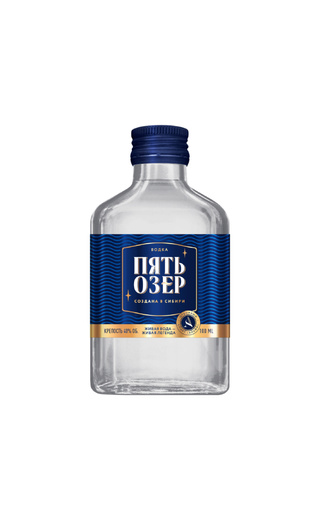 фото водка Five Lakes 0,1 л