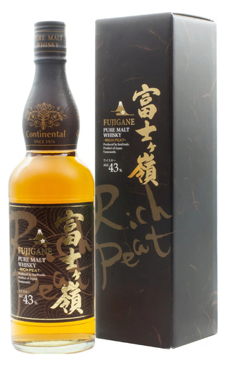 Фудзигане Пью Молт Рич Пит 0.7 л фото виски Fujigane Pure Malt Rich Peat 0,7 л