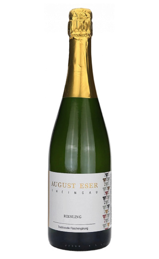 Аугуст Эсер Рислинг Сект Брют 0.75 л фото игристое вино August Eser Riesling Sekt Brut 0,75 л