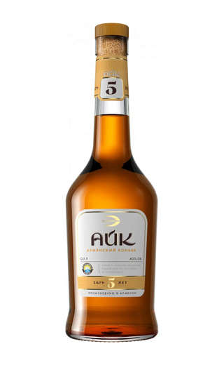 Коньяк Айк 5 лет 0,5 л