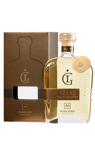 Граппа Marzadro Giare Gewurztraminer 0,7 л