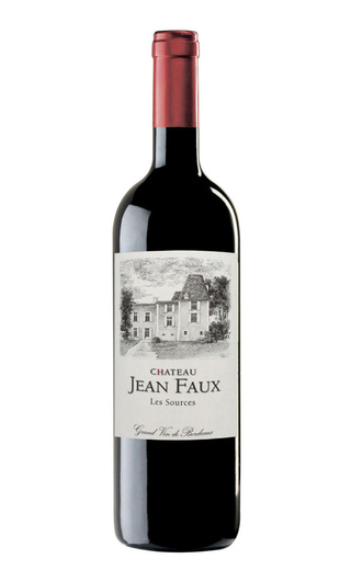 Шато Жан Фо Ле Сюрс Бордо Супериор 2016 0.75 л фото вино Chateau Jean Faux Les Sources Bordeaux Superieur 2016 0,75 л