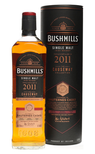 Виски Bushmills Causeway Collection Sauternes Cask 2011 0,7 л