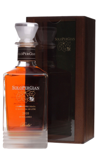 Граппа Berta SoloPerGian 2010 0,7 л